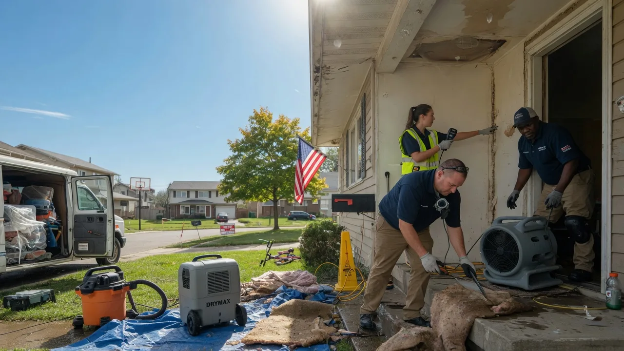 Water Damage Restoration in Mount Summit, IN near me